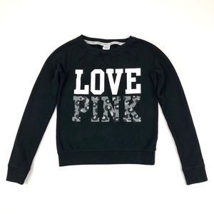 PINK Victoria’s Secret Logo Crew Pullover